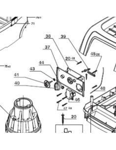 BUTTON KIT FOR ASPIRAMAX 25 M
