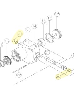 O-RING 13X2 per Caromax 1800