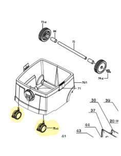 ASPIRAMAX 25 L - KIT RUOTE...