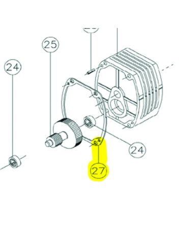 CAROMAX 1800 ENGINE COVER GASKET
